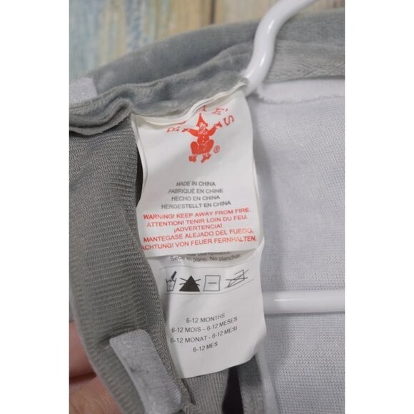 RUBIES Baby 6-12M Elephant Halloween Costume Trunk Tail Dress Up Pretend - Picture 11 of 12